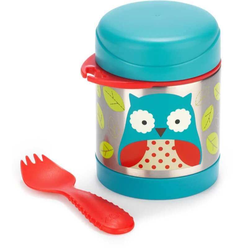 Skip Hop Zoo Food Jar termovka za jesti Owl 3 y+ 1 kos