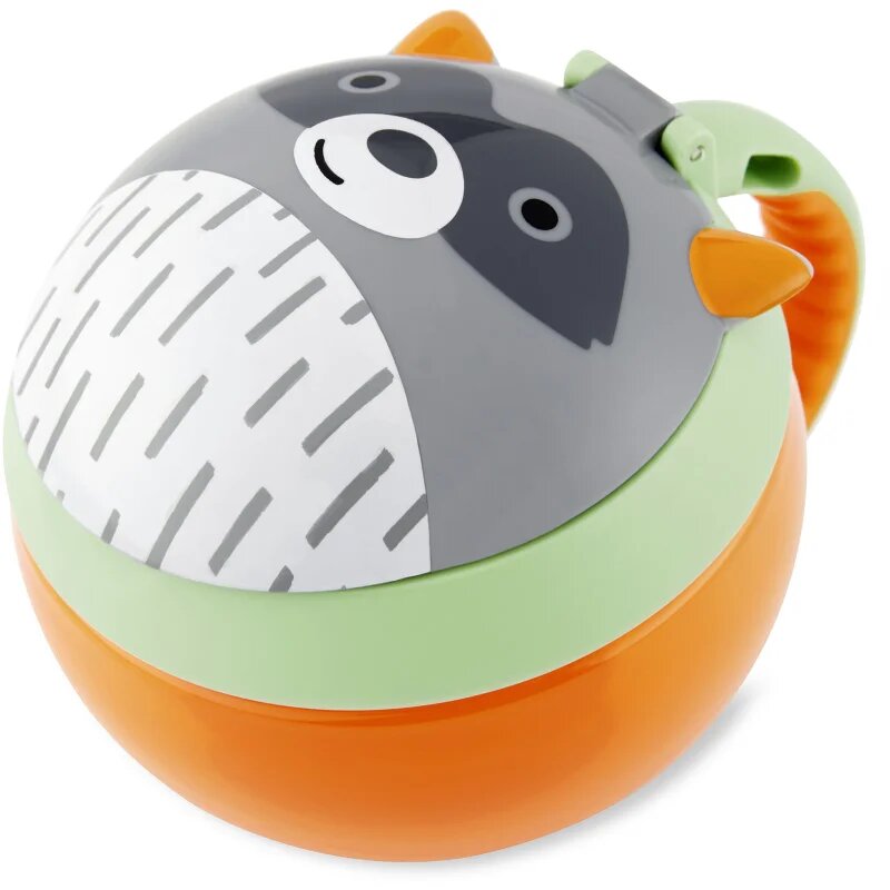 Skip Hop Zoo Snack Cup posoda Racoon 12m+ 222 ml
