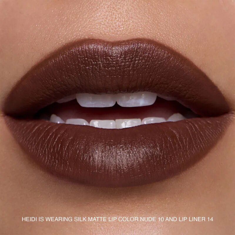 SKKN BY KIM Make-up Silk Matte Lip color matirajoča šminka odtenek Nude 10 2.8 g