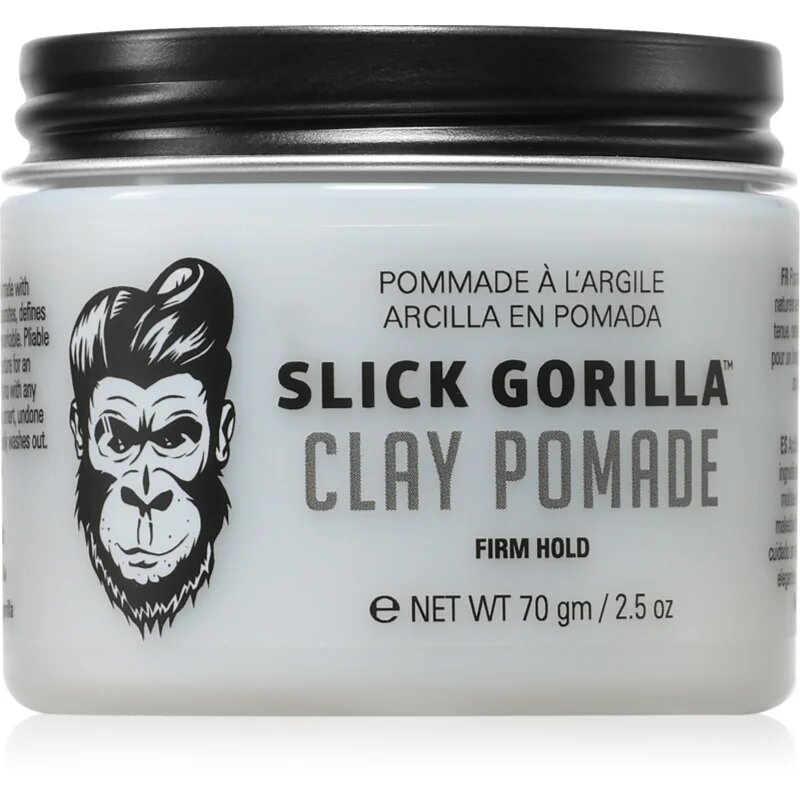Slick Gorilla Clay Pomade stiling ilovica za lase za moške 70 g