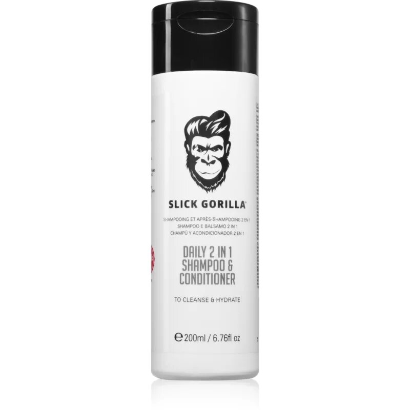 Slick Gorilla Daily 2 in 1 Shampoo & Conditioner šampon in balzam 2 v1 200 ml