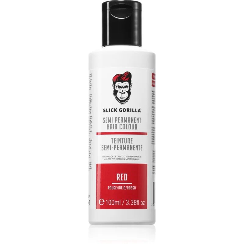 Slick Gorilla Hair Colour barva za lase za moške Red 100 ml