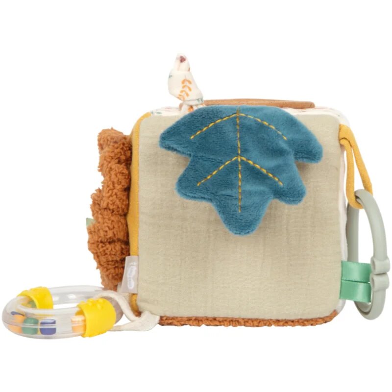 Small foot Little Lion Fabric Playing Cube aktivnostna igrača 0m+ 1 kos