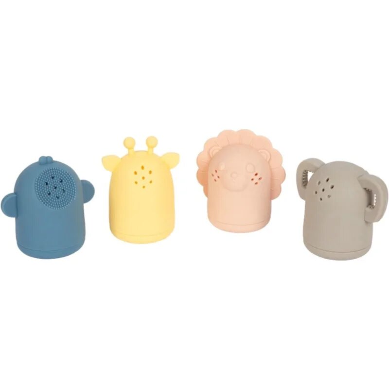 Small foot Silicone Bath Toy Set igrača za v vodo 12m+ 4 kos