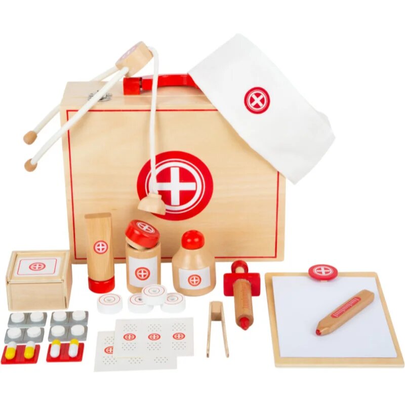 Small foot Wooden Doctor’s Kit komplet igrač iz lesa 3 y+ 24 kos