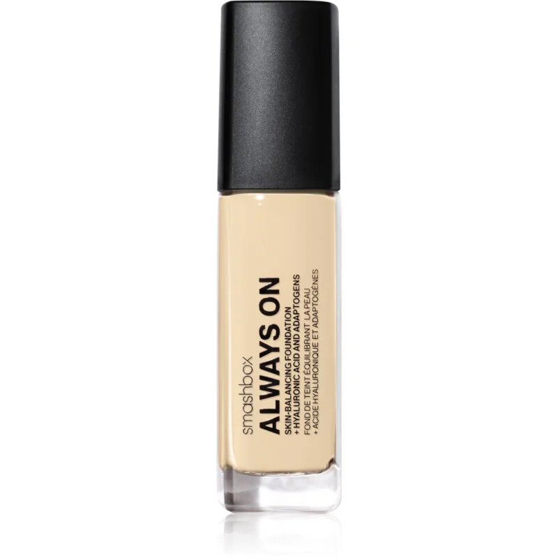 Smashbox Always On Skin Balancing Foundation dolgoobstojen tekoči puder odtenek F10 O - LEVEL-ONE FAIR WITH AN OLIVE UNDERTONE 30 ml