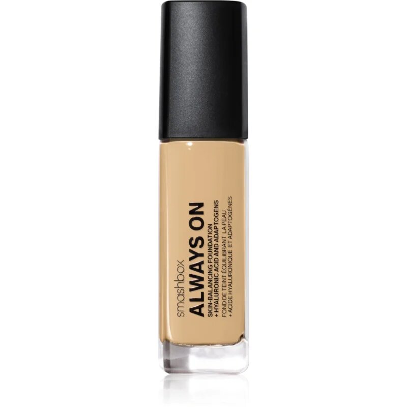 Smashbox Always On Skin Balancing Foundation dolgoobstojen tekoči puder odtenek L20 O - LEVEL-TWO LIGHT WITH AN OLIVE UNDERTONE 30 ml
