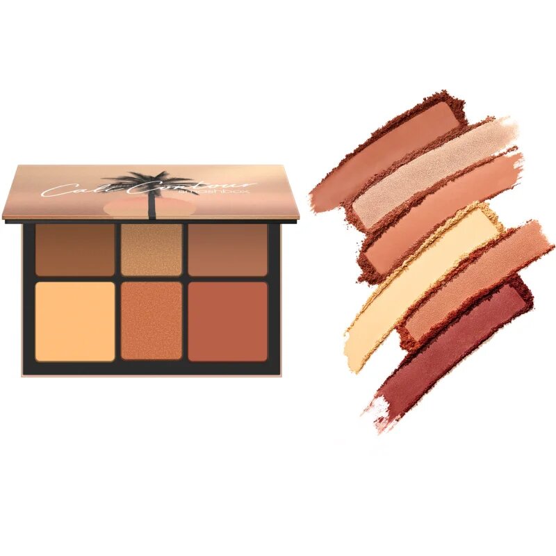 Smashbox Cali Contour Palette paleta za konture obraza odtenek Medium Deep 20.56 g