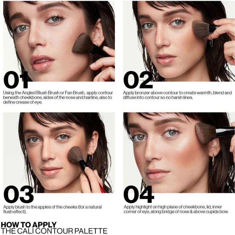 Smashbox Cali Contour Palette paleta za konture obraza odtenek Medium Deep 20.56 g