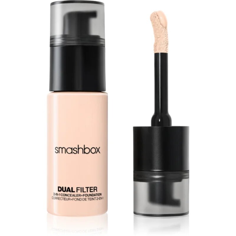 Smashbox DUAL-FILTER 2-in-1 Concealer + Foundation puder in korektor odtenek Fair 1 Cool 23.6 ml