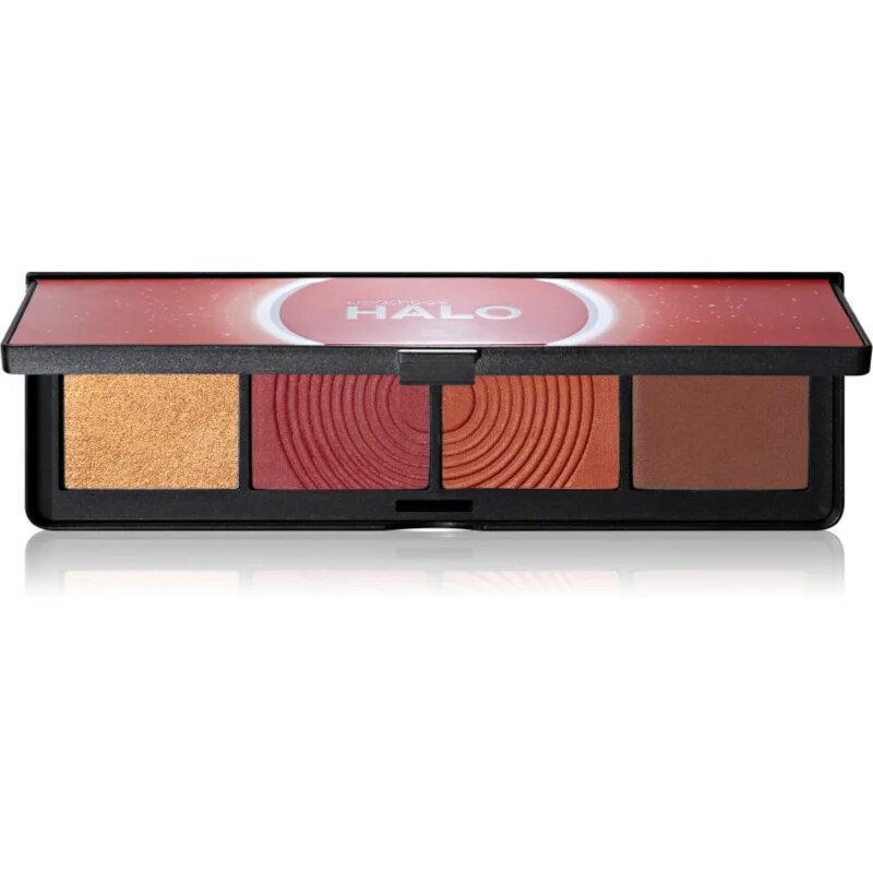 Smashbox Halo Sculpt + Glow Face Palette paleta osvetljevalcev in rdečil odtenek Berry Saturation 157 g