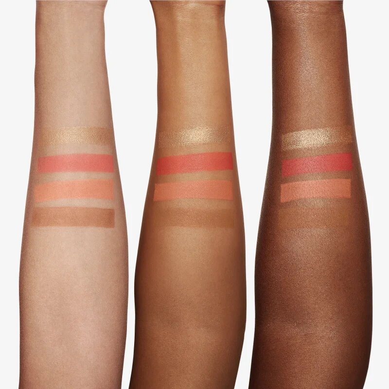 Smashbox Halo Sculpt + Glow Face Palette paleta osvetljevalcev in rdečil odtenek Coral Saturation 157 g