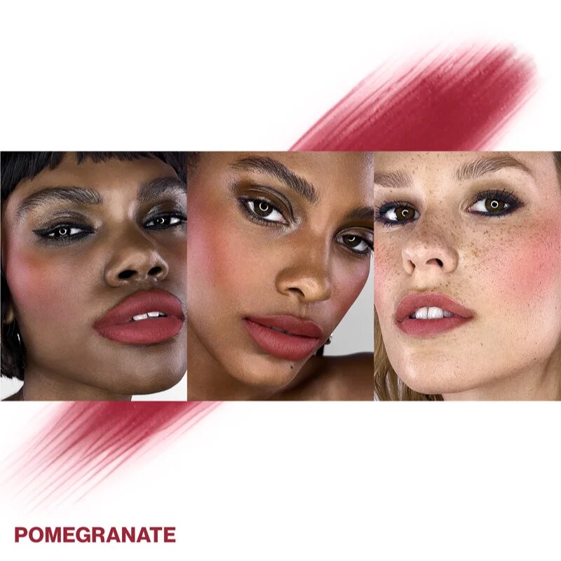 Smashbox Halo Sheer To Stay Color Tints tekoče rdečilo in sijaj za ustnice odtenek Pomegranate 10 ml