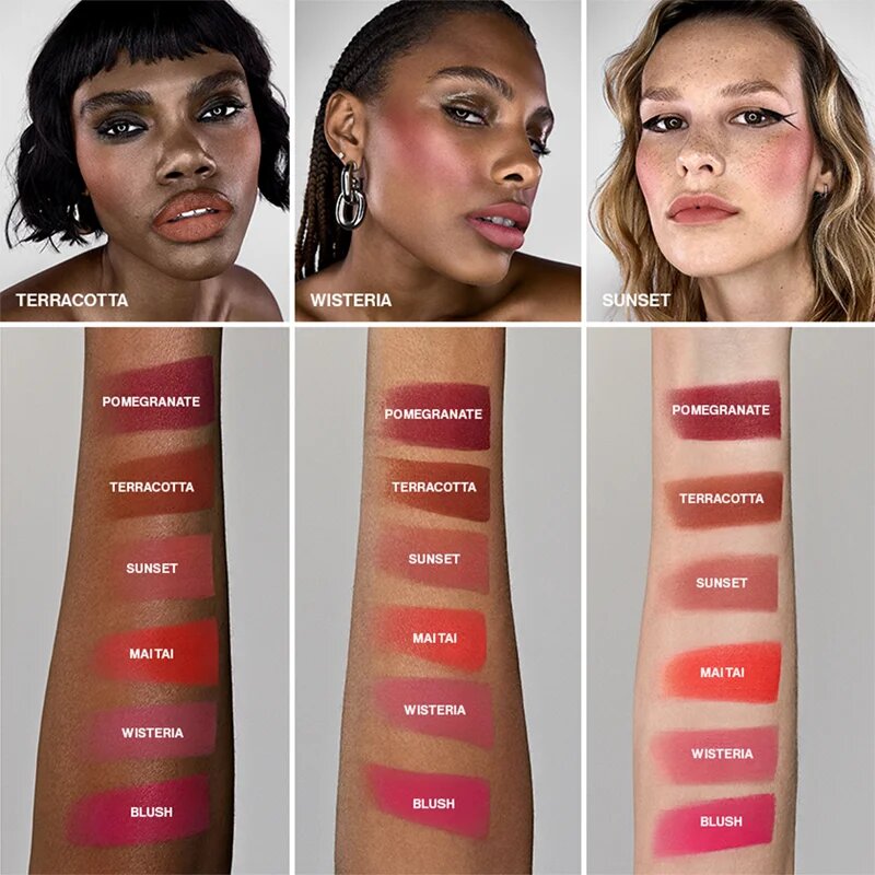 Smashbox Halo Sheer To Stay Color Tints tekoče rdečilo in sijaj za ustnice odtenek Terracotta 10 ml