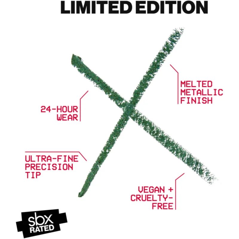 Smashbox Metallic Eyeliner kovinsko črtalo za oči odtenek Jolt 0.28 g