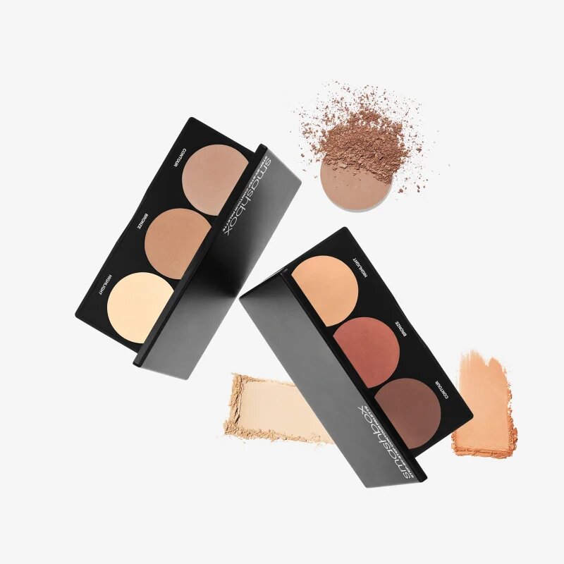 Smashbox Step-By-Step Contour Palette paleta za konture obraza odtenek Light 8.68 g