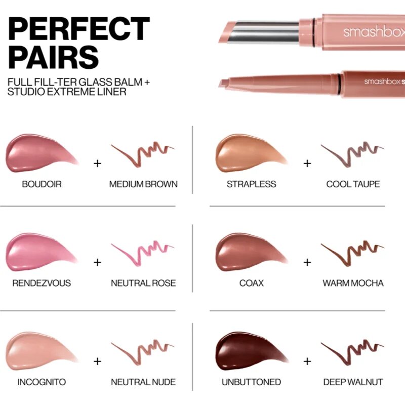 Smashbox Studio Xtreme Longwear Lip Liner svinčnik za ustnice odtenek Deep Walnut 0.2 g
