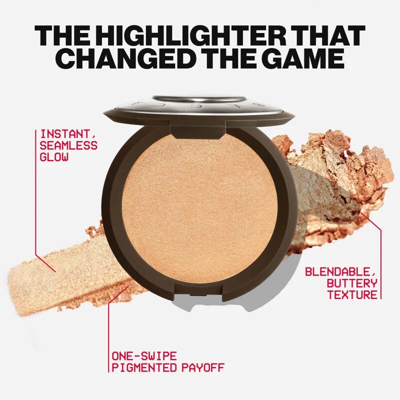 Smashbox x Becca Shimmering Skin Perfector Pressed Highlighter osvetljevalec odtenek Moonstone 7 g