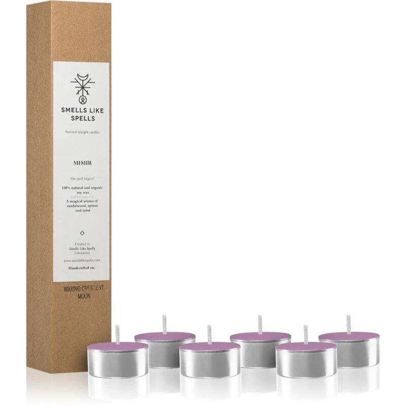 Smells Like Spells Norse Magic Mimir čajna sveča (relaxation/meditation) 6 kos