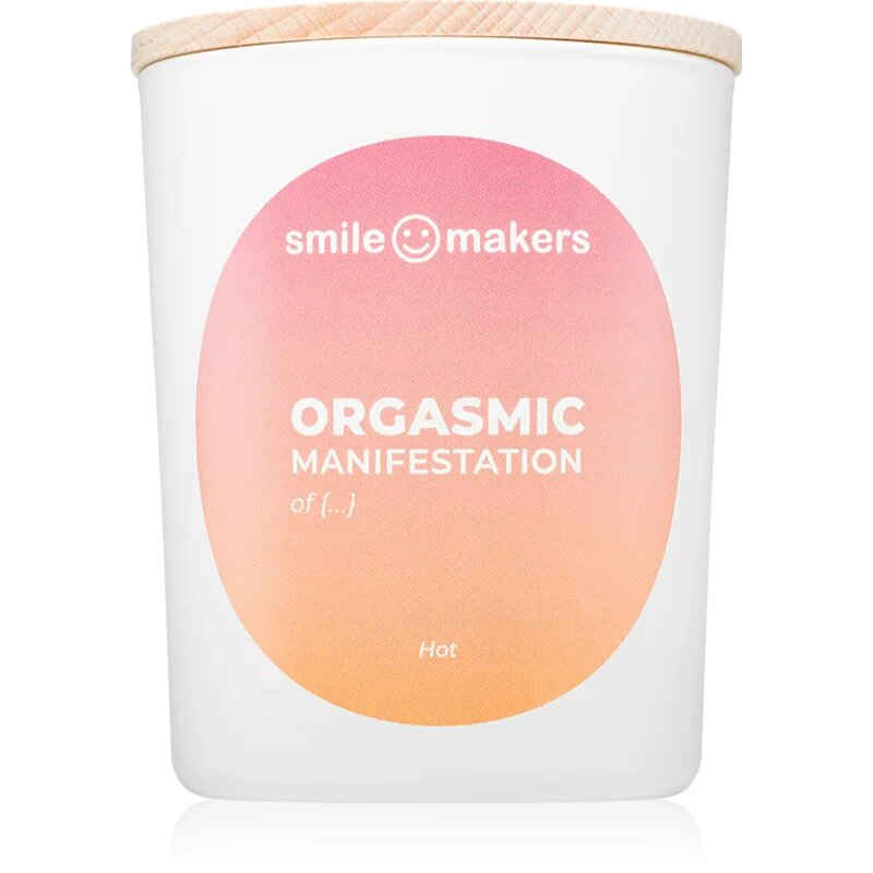 Smile Makers Orgasmic Manifestations Hot dišeča sveča Hot 180 g