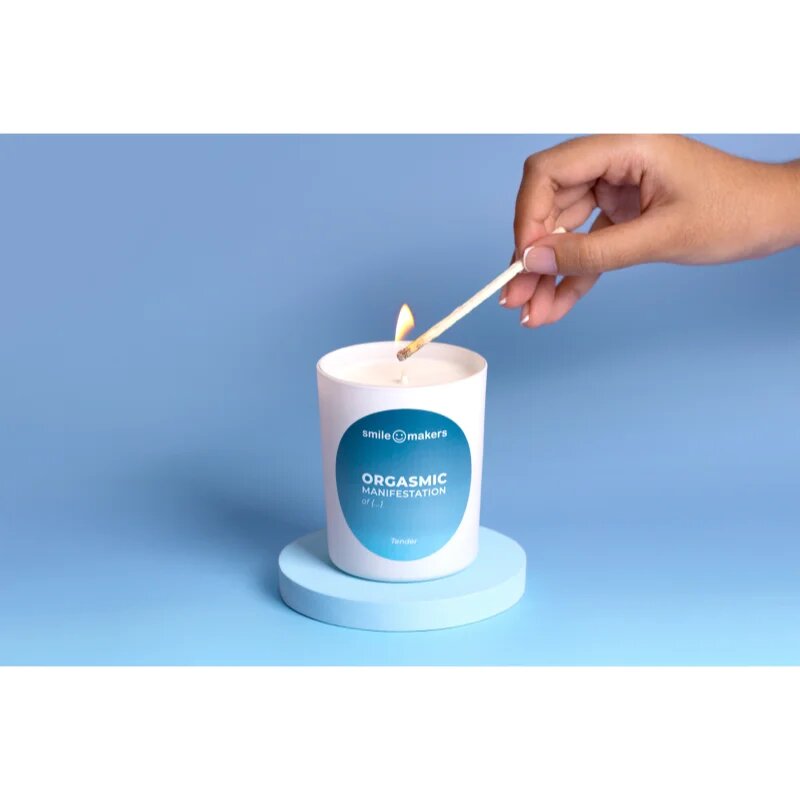 Smile Makers Orgasmic Manifestations Tender dišeča sveča 180 g