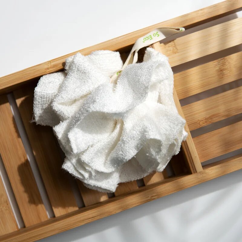 So Eco Bamboo Bath & Shower Pouf goba za umivanje za telo 1 kos