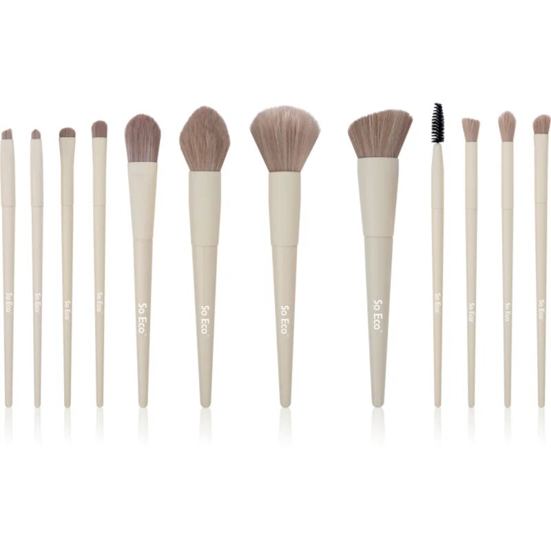 So Eco Flawless 12 Piece Brush Set Complexion Sponge set čopičev