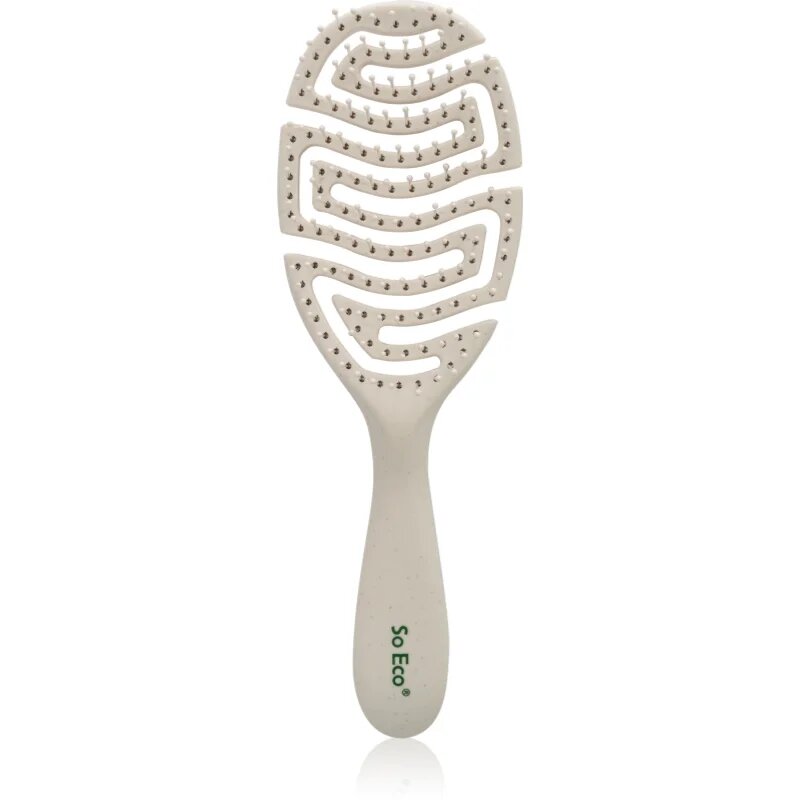 So Eco Flexi Curve Detangling Brush ovalna krtača za lažje razčesavanje las 1 kos