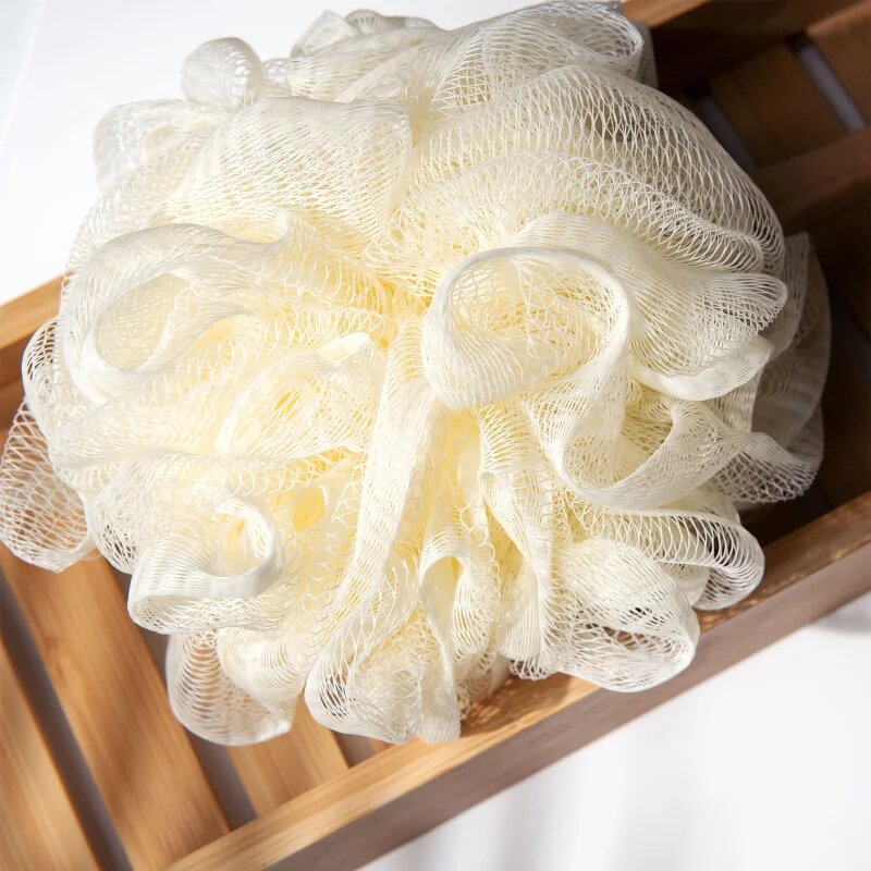 So Eco Long Handle Shower Pouf gobica za umivanje telesa s podaljšanim ročajem 1 kos