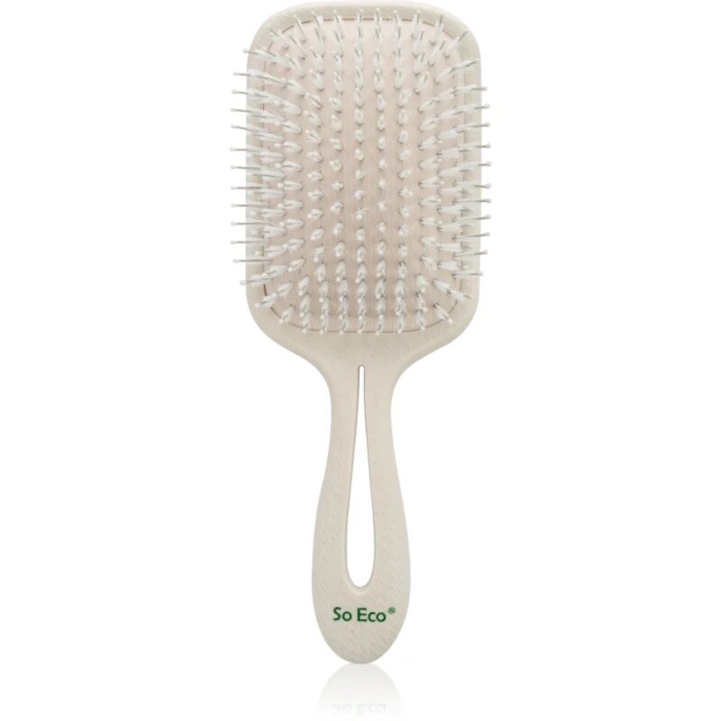 So Eco Paddle Brush krtača za lase z najlonskimi vlakni 1 kos