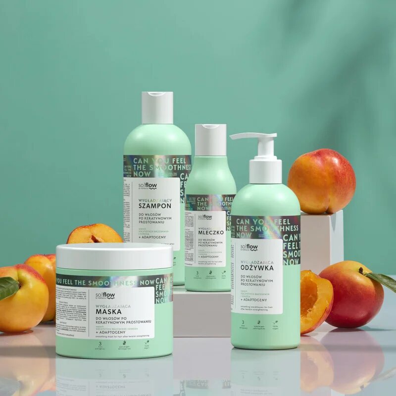so!flow After Keratin Straightening Smoothing Conditioner balzam za glajenje las 400 ml