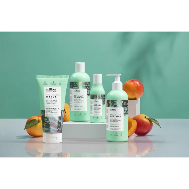 so!flow After Keratin Straightening Smoothing Mask maska za lase 200 ml