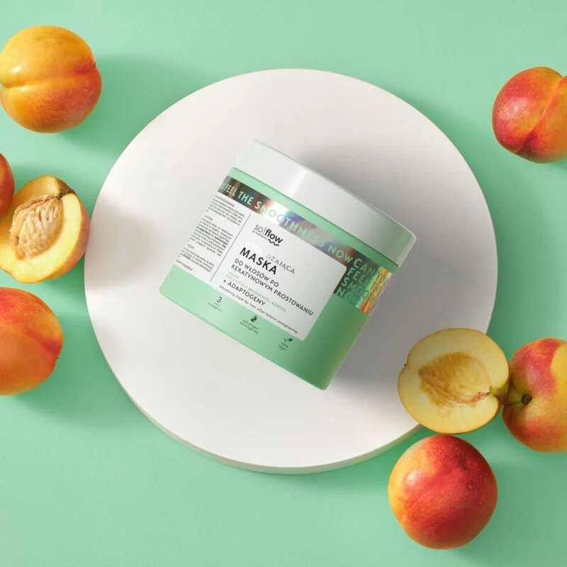 so!flow After Keratin Straightening Smoothing Mask maska za lase 400 ml
