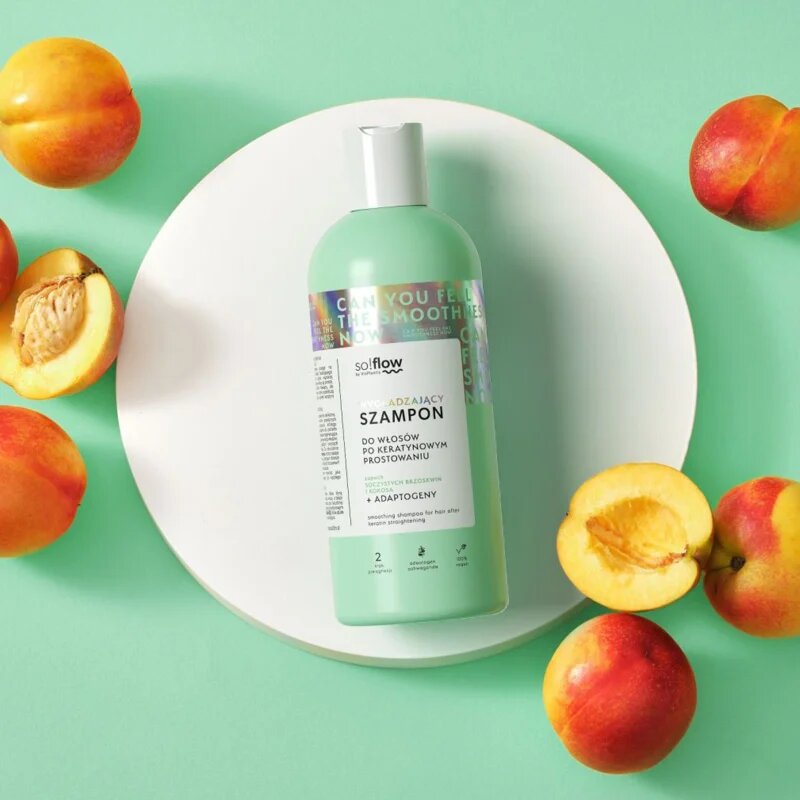 so!flow After Keratin Straightening Smoothing Shampoo šampon za glajenje las 400 ml