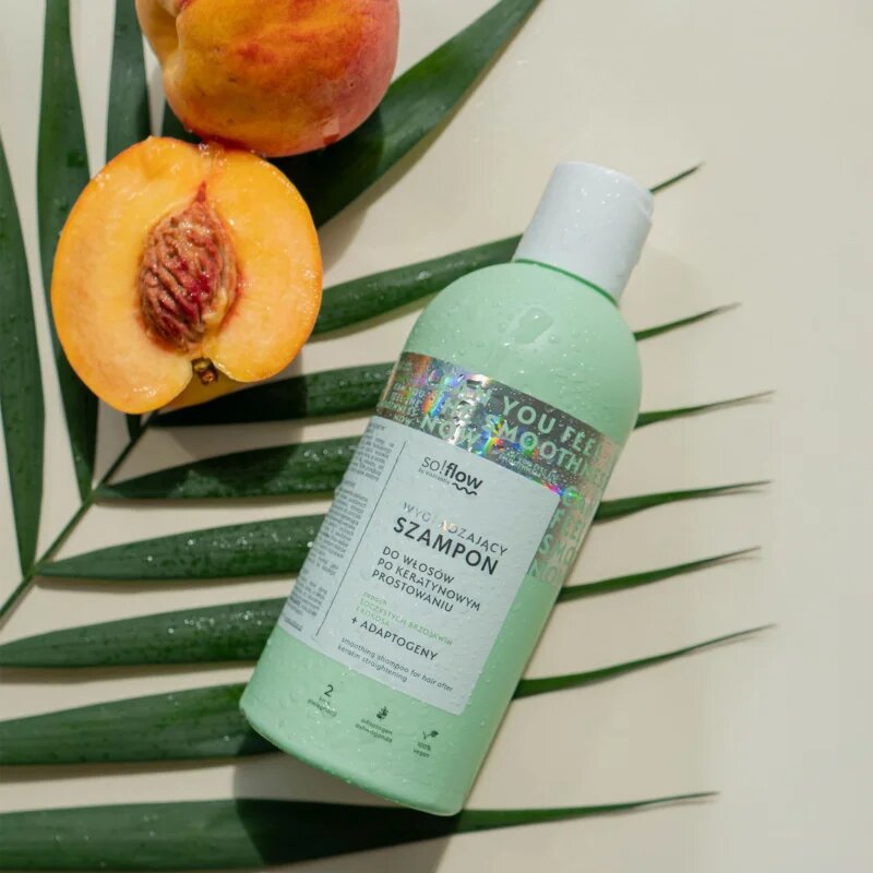 so!flow After Keratin Straightening Smoothing Shampoo šampon za glajenje las 400 ml