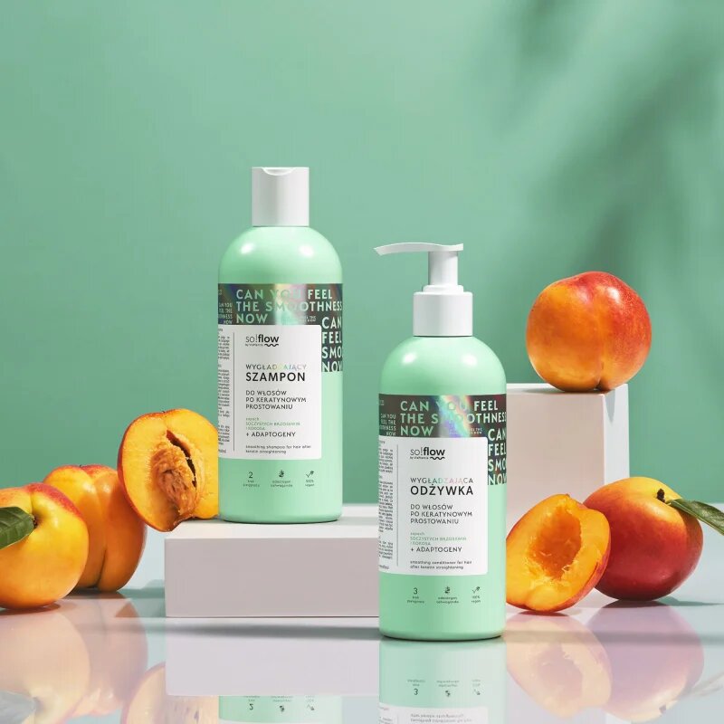 so!flow After Keratin Straightening Smoothing Shampoo šampon za glajenje las 400 ml