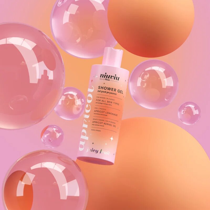 so!flow Apricot Lemonade Shower Gel gel za prhanje 300 ml