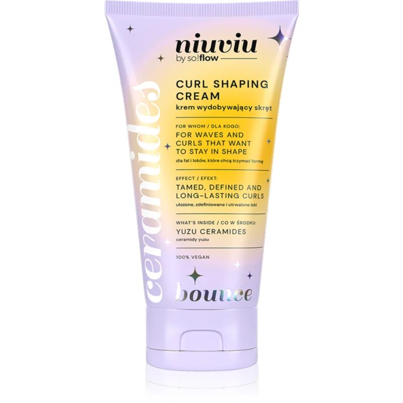 so!flow BOUNCE Curl Shaping Cream With Ceramides stiling krema za definicijo valov 150 ml