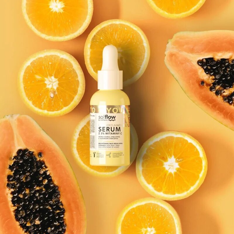 so!flow Brightening Face Serum With Vitamin C serum za osvetljevanje z vitaminom C 30 ml