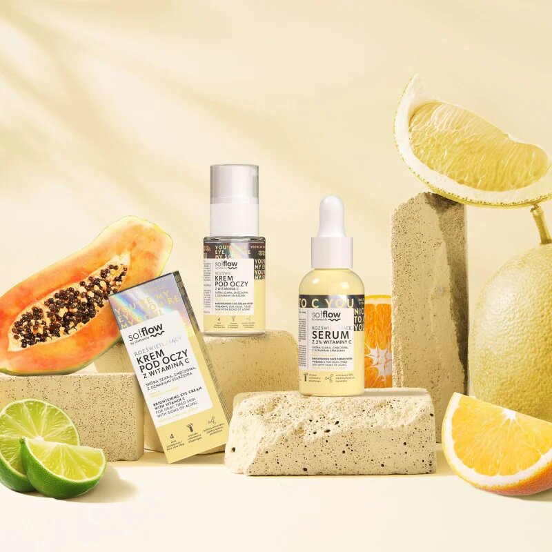 so!flow Brightening Face Serum With Vitamin C serum za osvetljevanje z vitaminom C 30 ml