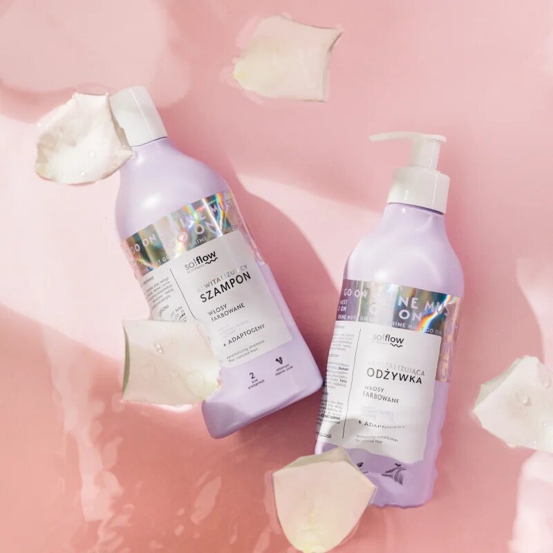 so!flow Coloured Hair Revitalizing Conditioner revitalizacijski balzam za barvane lase 400 ml
