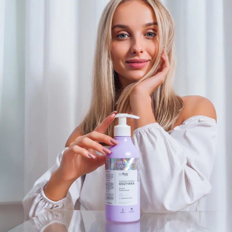 so!flow Coloured Hair Revitalizing Conditioner revitalizacijski balzam za barvane lase 400 ml
