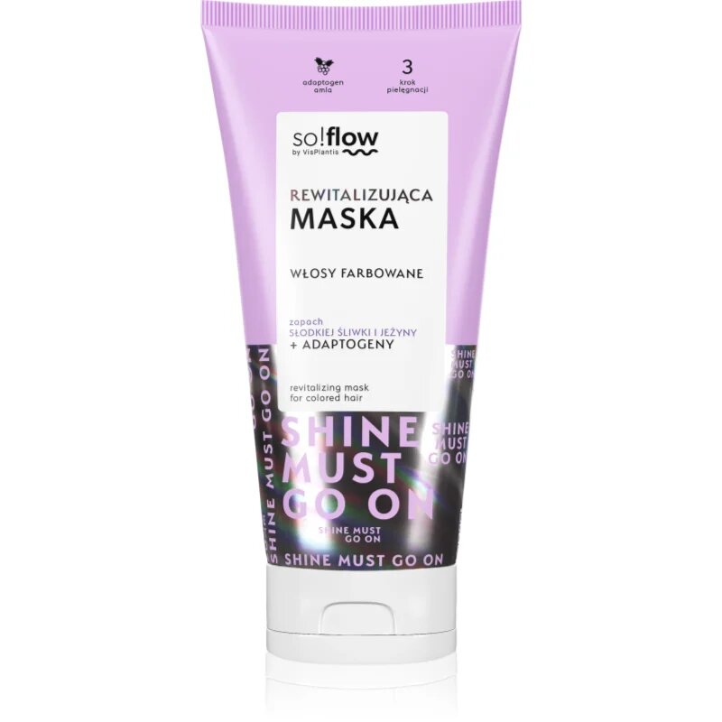 so!flow Coloured Hair Revitalizing Mask intenzivna revitalizacijska maska za barvane lase 200 ml