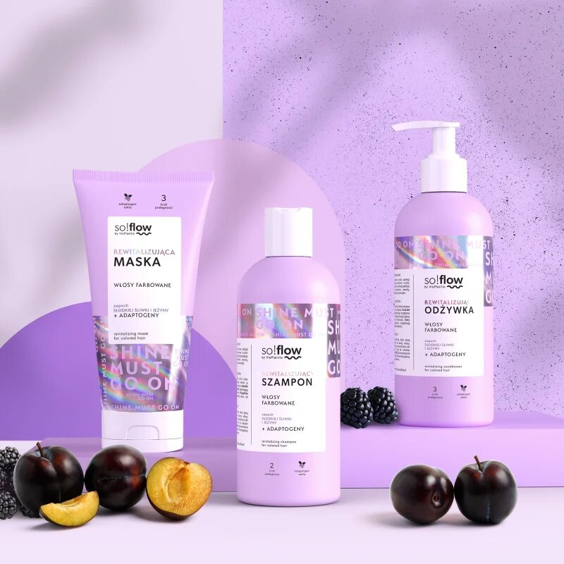 so!flow Coloured Hair Revitalizing Mask intenzivna revitalizacijska maska za barvane lase 200 ml