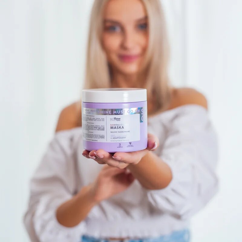 so!flow Coloured Hair Revitalizing Mask intenzivna revitalizacijska maska za barvane lase 400 ml