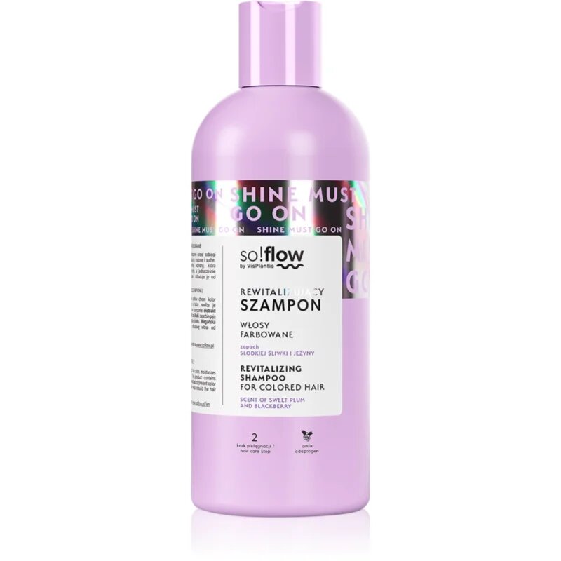 so!flow Coloured Hair Revitalizing Shampoo obnovitveni šampon za barvane lase 400 ml