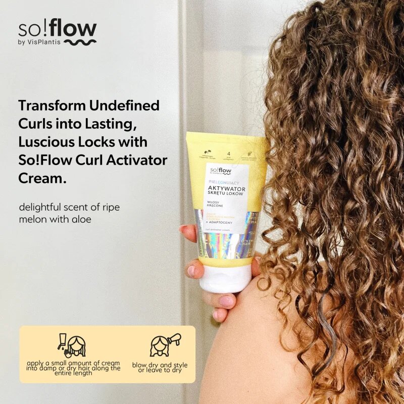 so!flow Curly Hair Curl Activator aktivator kodrov 150 ml