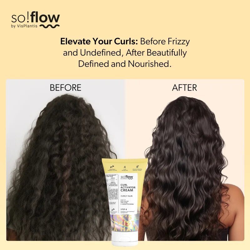 so!flow Curly Hair Curl Activator aktivator kodrov 150 ml