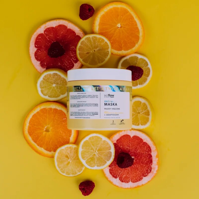 so!flow Curly Hair Nourishing Mask hranilna maska za kodraste lase 400 ml