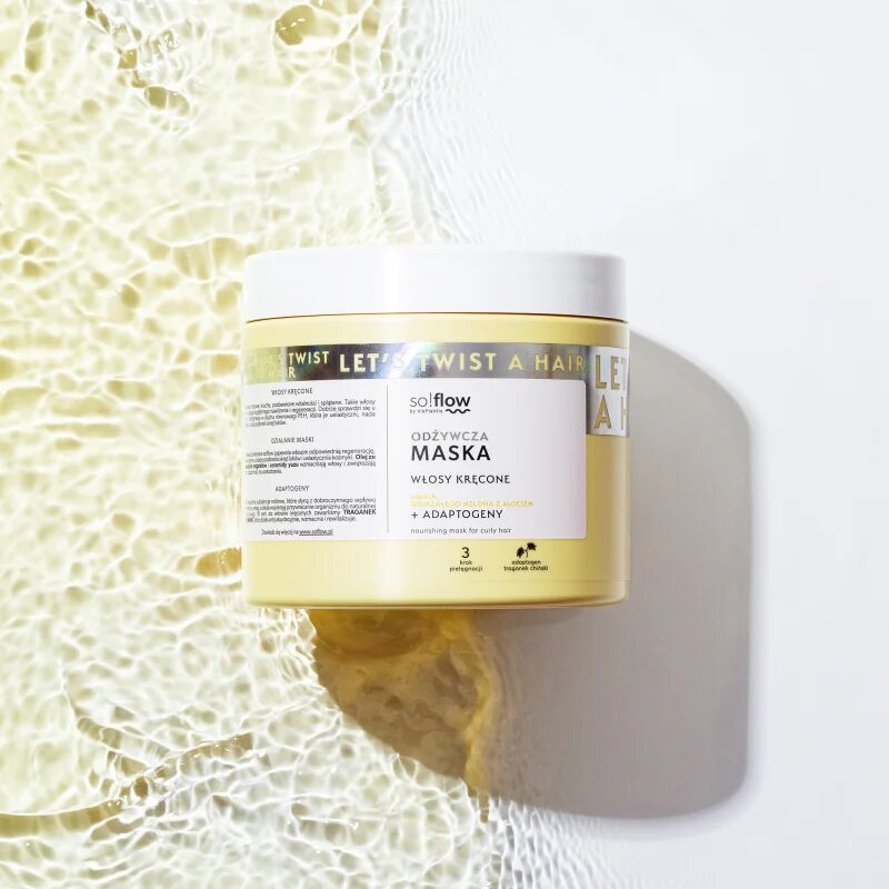 so!flow Curly Hair Nourishing Mask hranilna maska za kodraste lase 400 ml